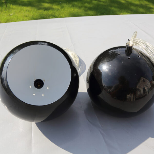 2 Frandsen Ball pendel Ø18 cm blank sort - Image 2