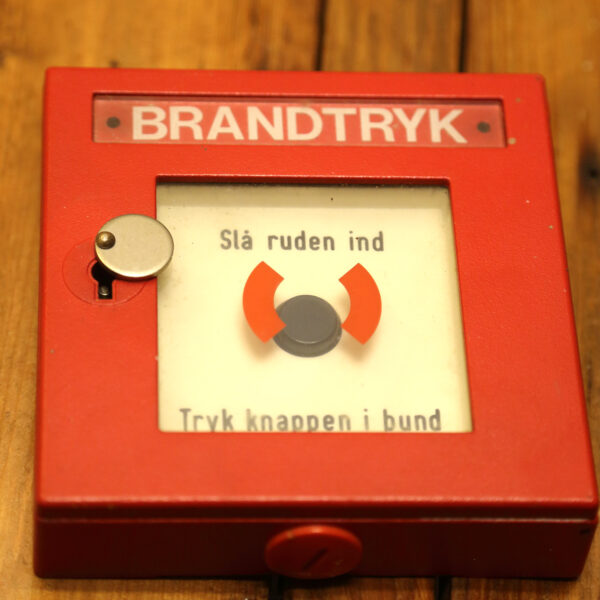 Dekorativ ældre brandtryk alarm boks - Image 4