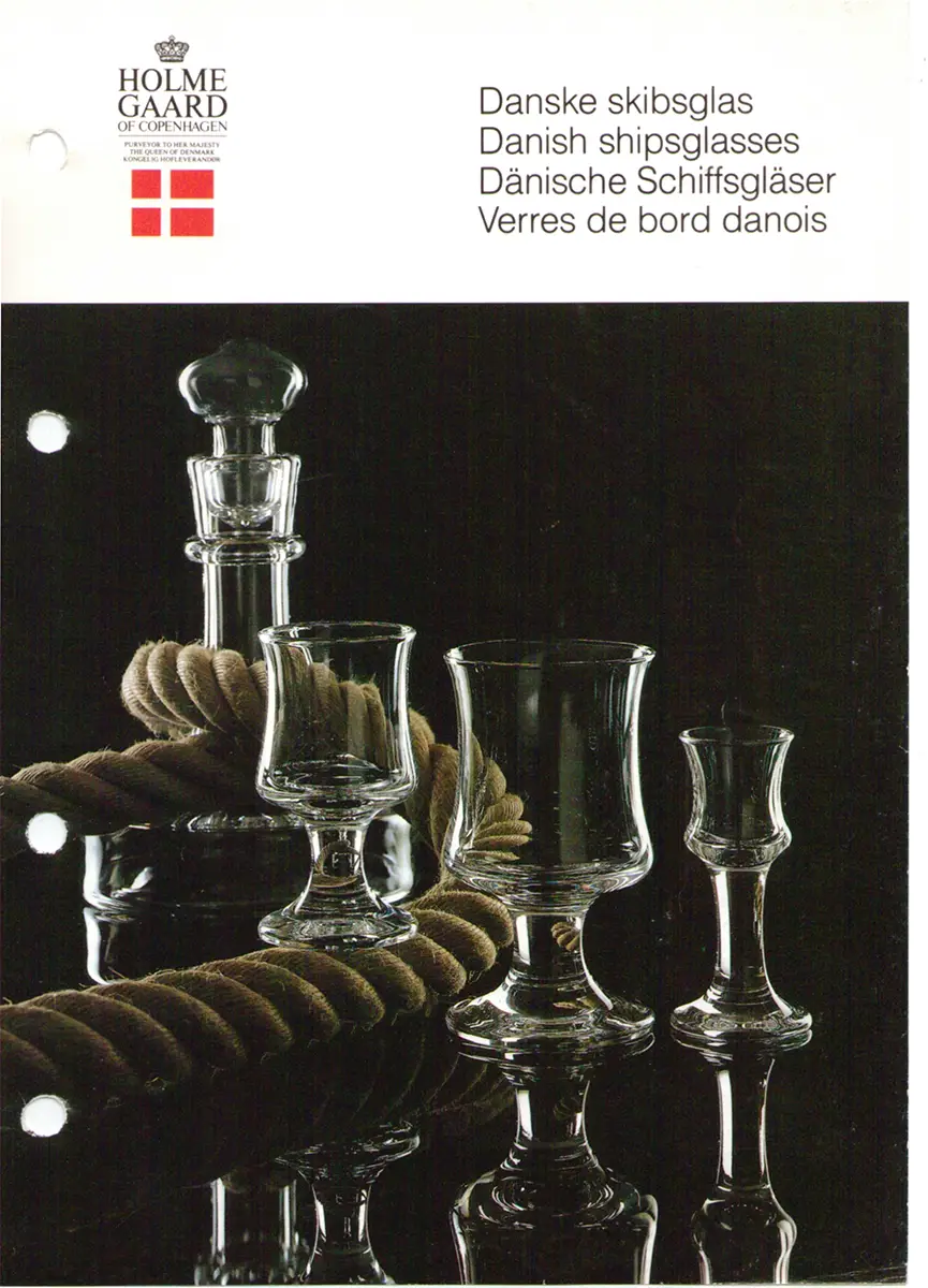 Skibsglas Holmegaard katalog