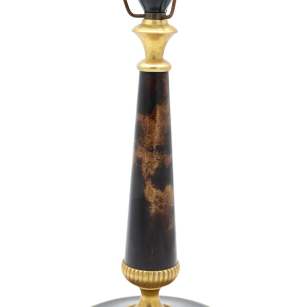 Meget elegant empirestil messing bordlampe fra 1930erne - Billede 5
