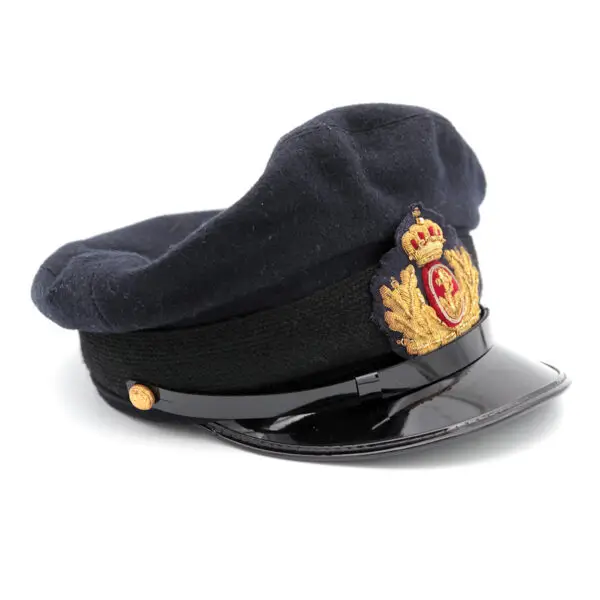 Original kasket fra det danske Søværns Officersgruppe - Image 2