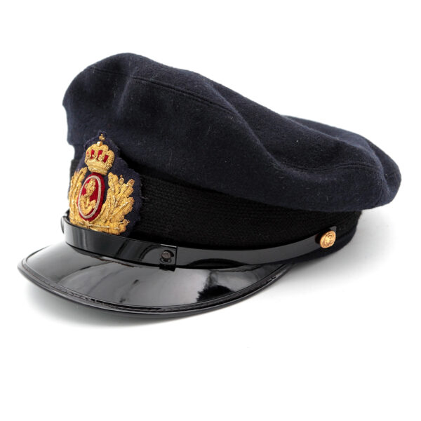 Original kasket fra det danske Søværns Officersgruppe - Image 3