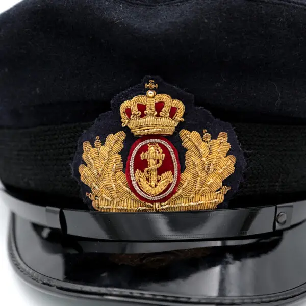 Original kasket fra det danske Søværns Officersgruppe - Image 7