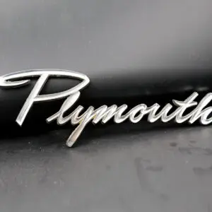 1960 Plymouth Belvedere Stationcar Bagklap Emblem