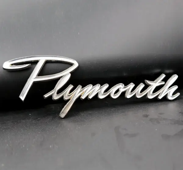 1960 Plymouth Belvedere Stationcar Bagklap Emblem