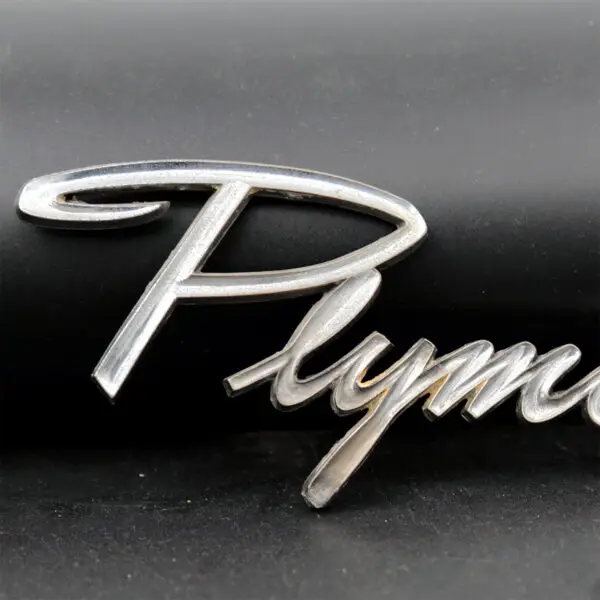 1960 Plymouth Belvedere Stationcar Bagklap Emblem - Billede 2