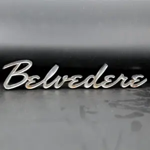 1960 Plymouth Belvedere Venstre Skærm Emblem