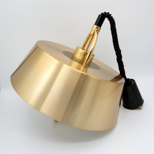 Imponerende Jo Hammerborg "Hercules" messing loftslampe (1977) - Image 3