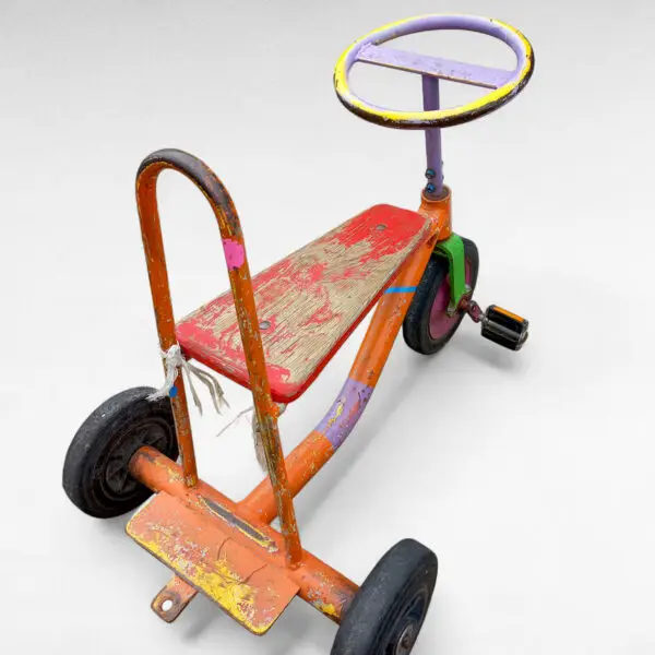 Retro børnehave trehjulet legepladscykel - Image 3