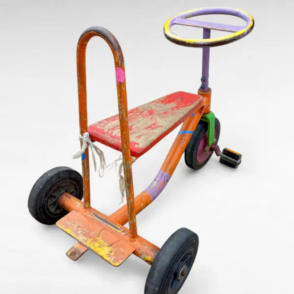 Retro børnehave trehjulet legepladscykel - Image 4