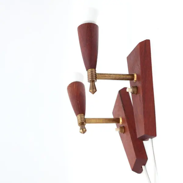 Et strejf af dansk designhistorie: Laoni teak væglamper - Image 4
