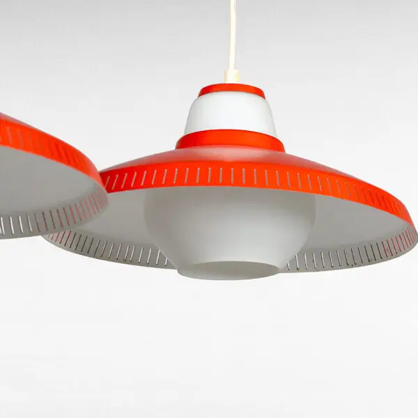 Dansk Mid-Century Modern Elegance: Et Par Pendler af Bent Karlby for Lyfa (2) - Image 6