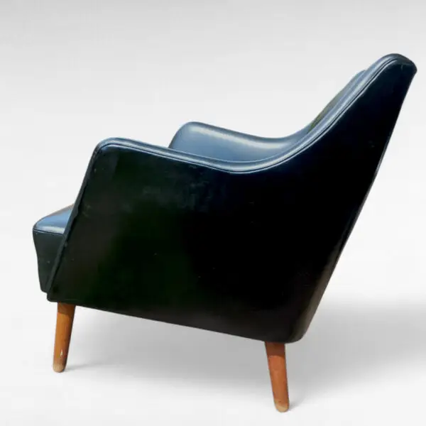 Autentisk dansk lounge lænestol - 1950'erne/60'erne - Billede 8
