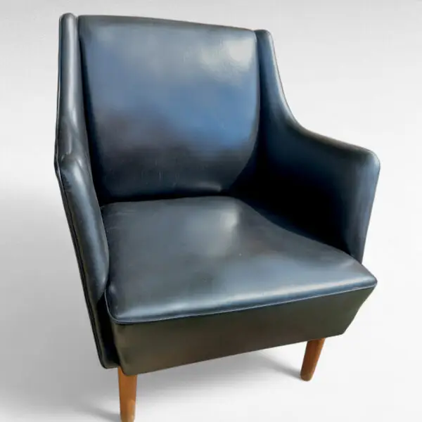 Autentisk dansk lounge lænestol - 1950'erne/60'erne - Billede 9
