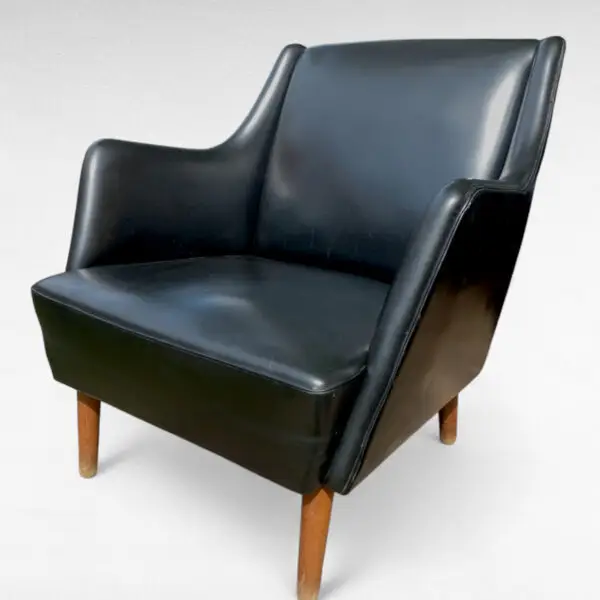 Autentisk dansk lounge lænestol - 1950'erne/60'erne - Billede 3