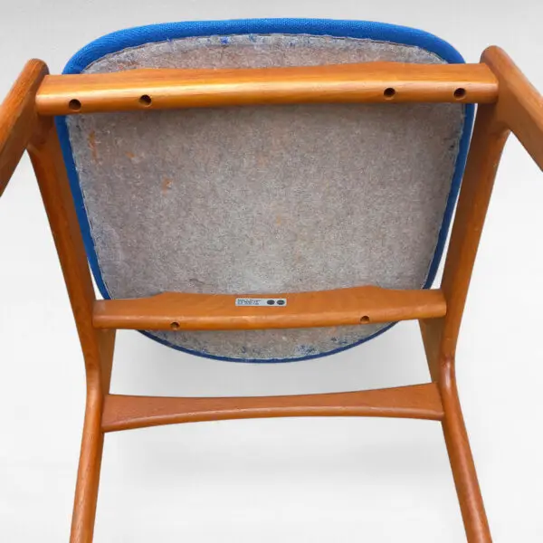 Sæt af 2 Erik Buck Model 49 Spisebordsstole i Teak fra 1960'erne - Billede 10