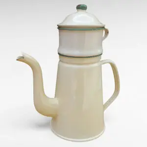 Klassisk charme: Stor Glud & Marstrand kaffekande i Beige