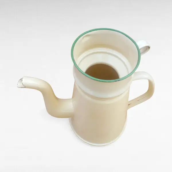 Klassisk charme: Stor Glud & Marstrand kaffekande i Beige - Billede 3
