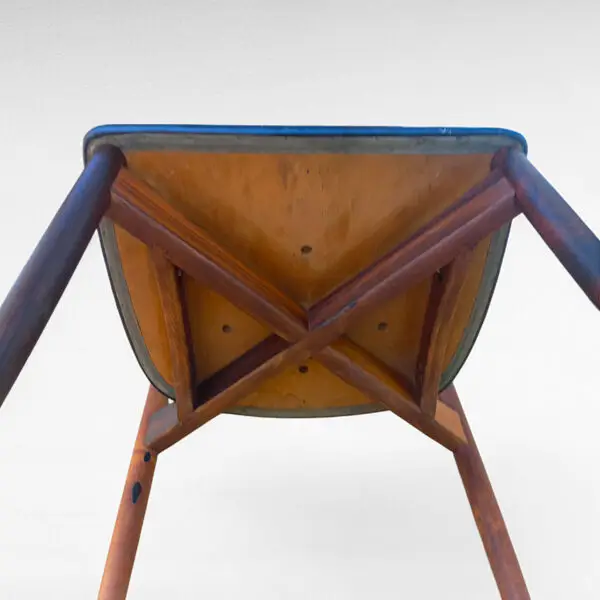 Elegant Spisebordsstol af Harry Østergaard, Model 61 i Palisander - Billede 9