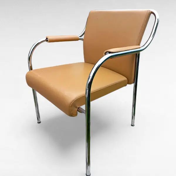 3 Sjældne Bauhaus-stil stole fra 1970'erne – fra et af Kopenhagen Furs kunderum - Billede 2