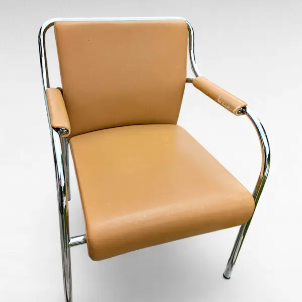 3 Sjældne Bauhaus-stil stole fra 1970'erne – fra et af Kopenhagen Furs kunderum - Billede 6