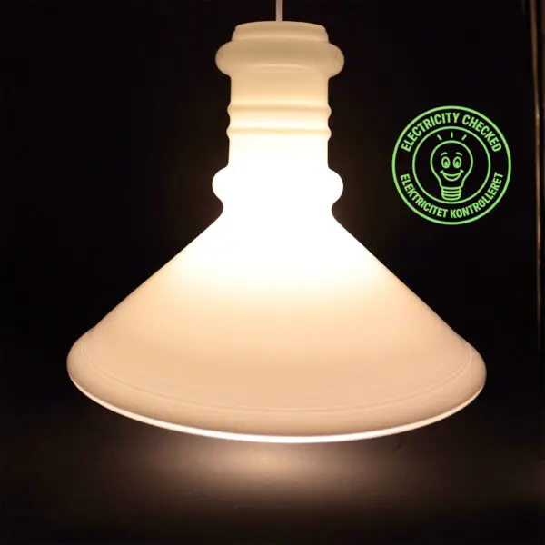 Stor Holmegaard Apotekerlampe – design af Sidse Werner, 1984 - Billede 3