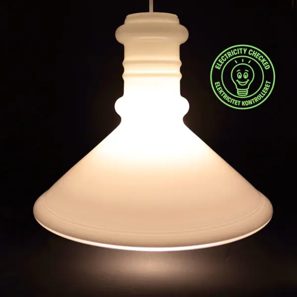 Stor Holmegaard Apotekerlampe – design af Sidse Werner, 1984 - Billede 4