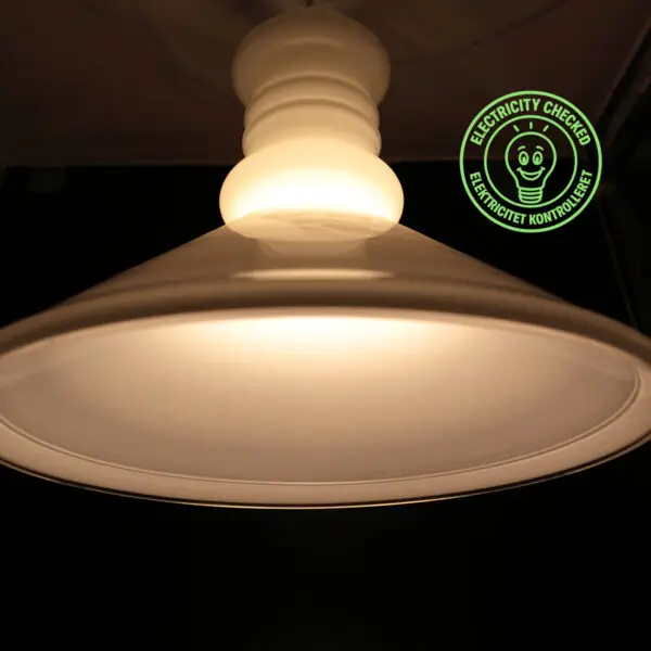 Stor Holmegaard Apotekerlampe – design af Sidse Werner, 1984 - Billede 5