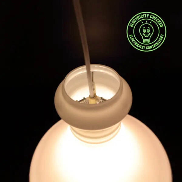 Stor Holmegaard Apotekerlampe – design af Sidse Werner, 1984 - Billede 7