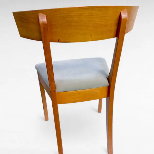8 spisebordsstole i bøg fra 1960’erne – klassisk skandinavisk design - Billede 6