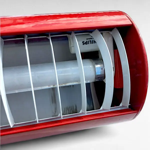 Pipeline Rørlampe – Ole Pless Jørgensen for Nordisk Solar, 1980’erne - Billede 3