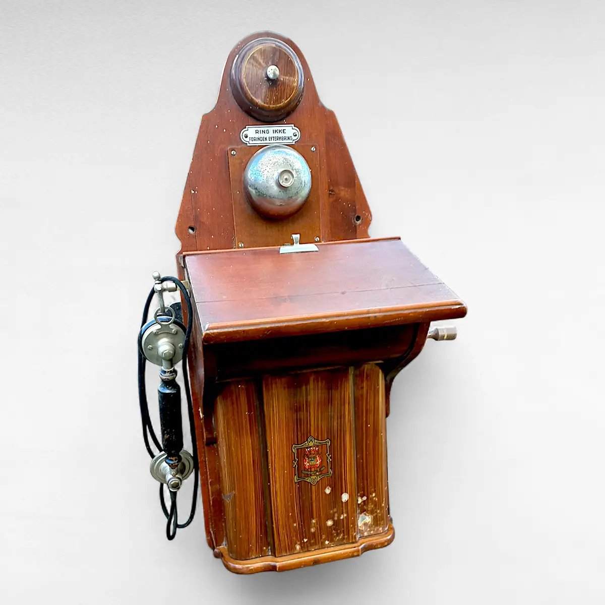 Historisk vægtelefon – Jydsk Telefon Aktieselskab, ca. 1910–1925 - Billede 2