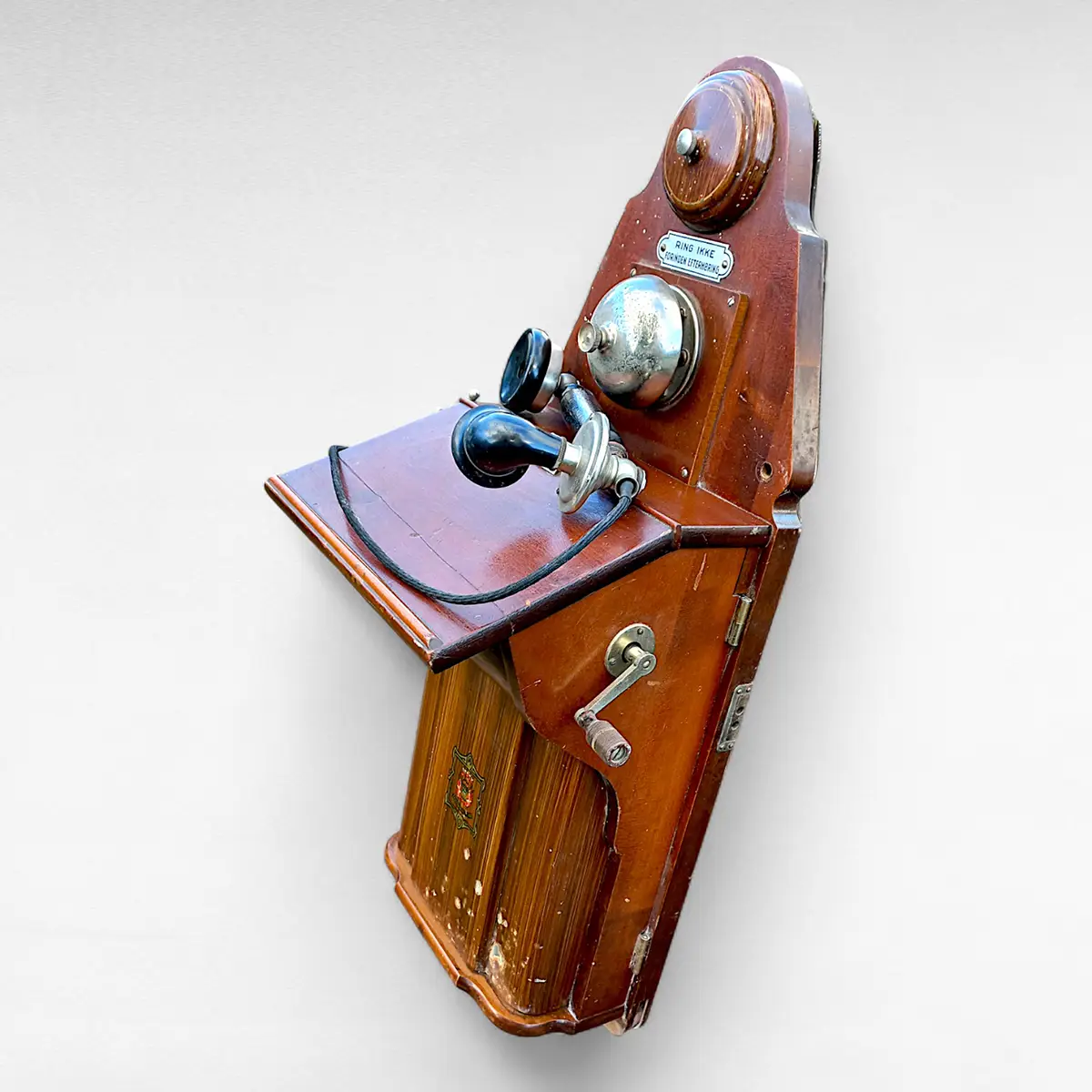 Historisk vægtelefon – Jydsk Telefon Aktieselskab, ca. 1910–1925 - Billede 4