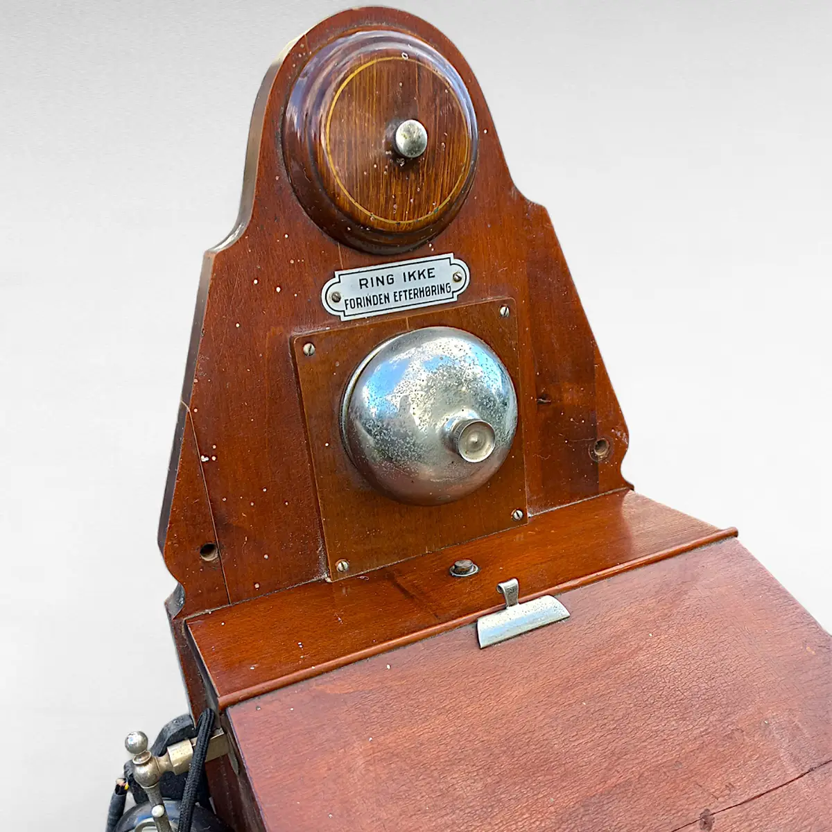 Historisk vægtelefon – Jydsk Telefon Aktieselskab, ca. 1910–1925 - Billede 6