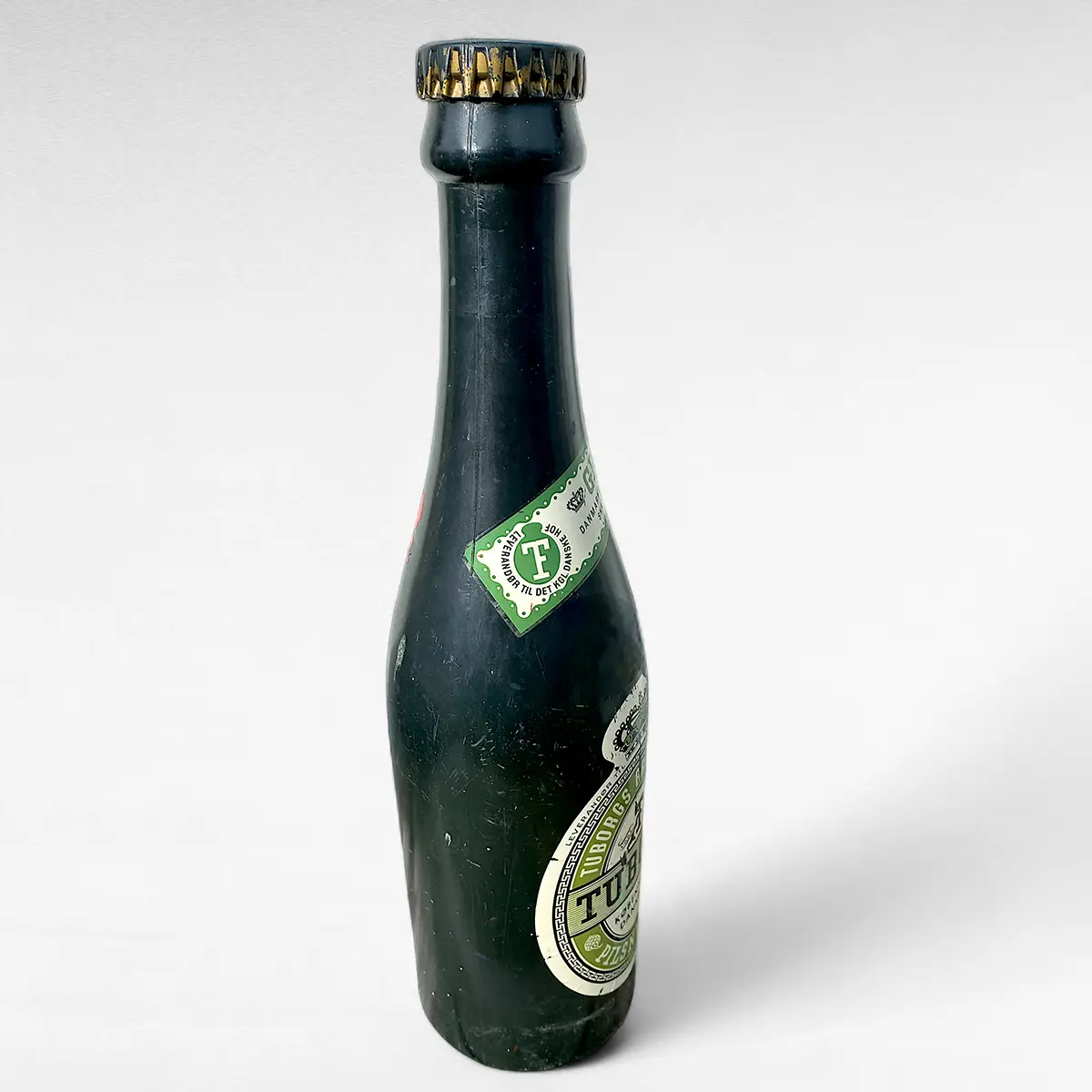 Tuborg Grøn – stor reklameflaske (butiksdisplay), plast, ca. 80 cm - Billede 5