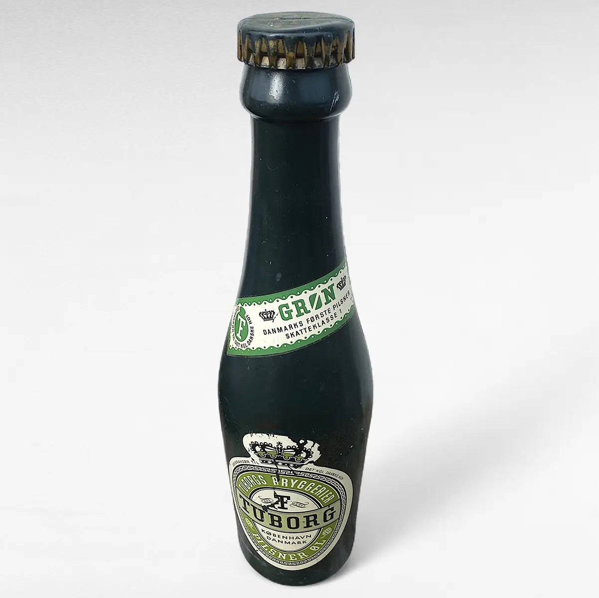 Tuborg Grøn – stor reklameflaske (butiksdisplay), plast, ca. 80 cm - Billede 7