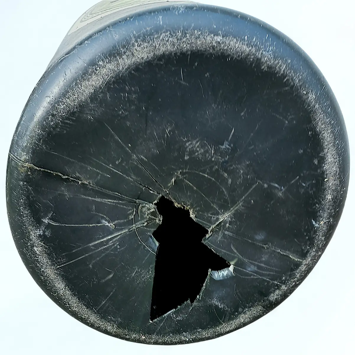 Tuborg Grøn – stor reklameflaske (butiksdisplay), plast, ca. 80 cm - Billede 13