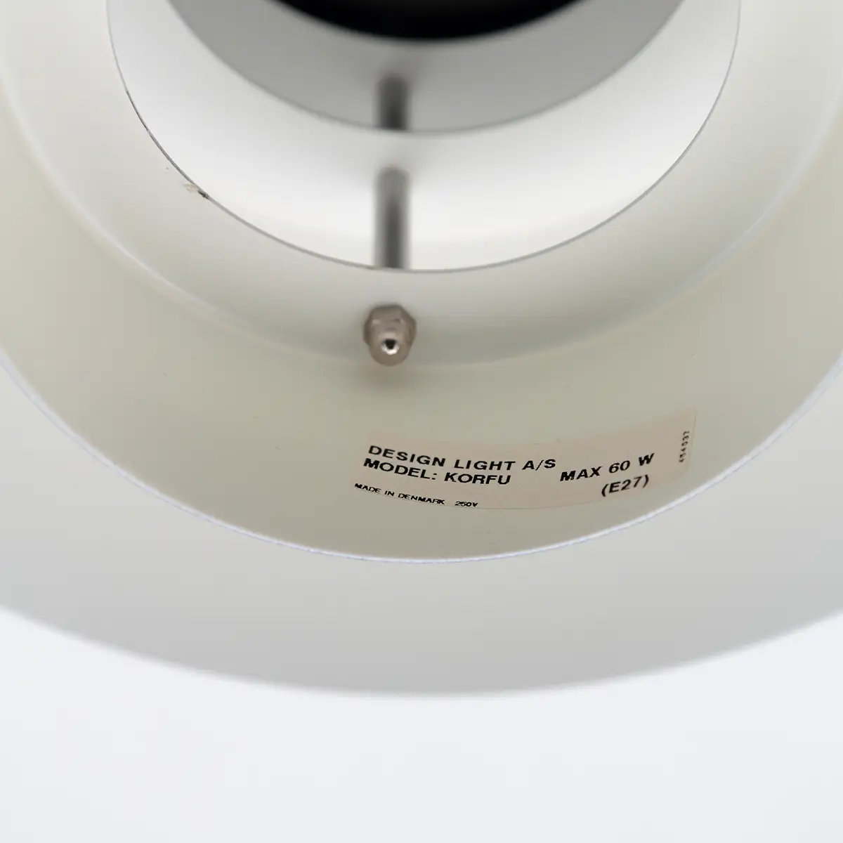 Design Light A/S – Model Korfu Pendel, 1990’erne | Dansk Designklassiker - Billede 8