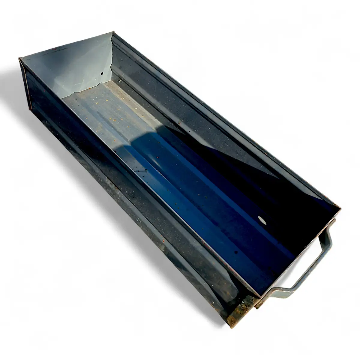 Vintage industrikasse i metal – 1960’erne/70’erne - Billede 6