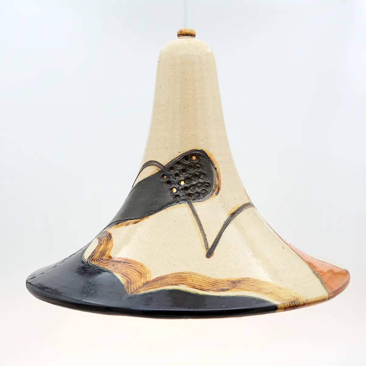 Marianne May – Sæt med fire keramiske pendler, Danmark 1977 - Billede 10