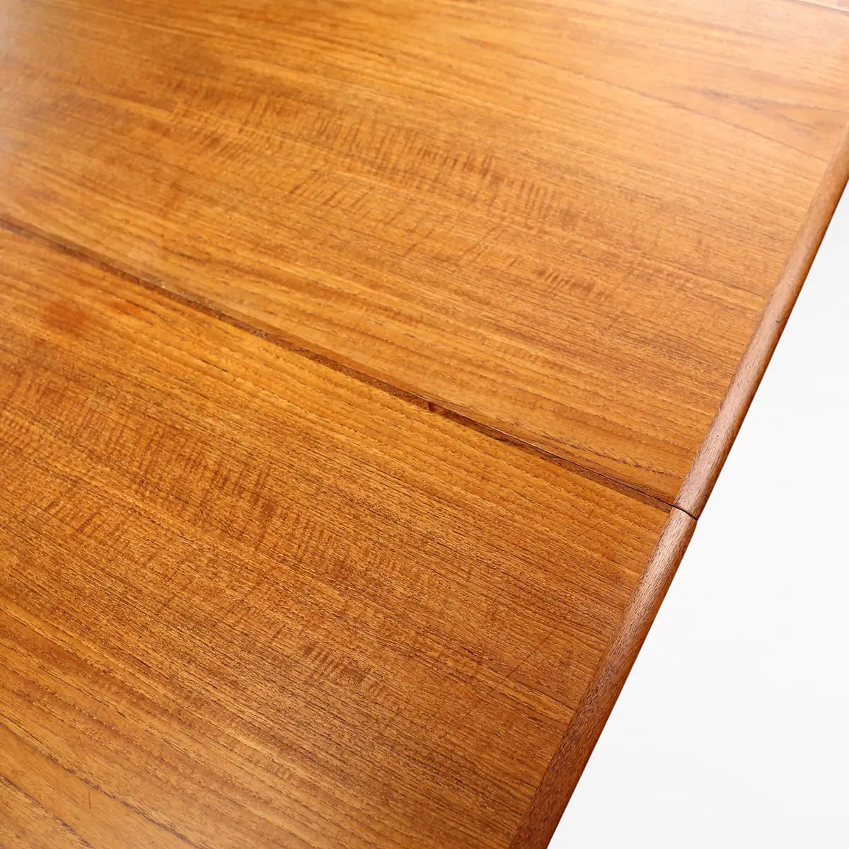 Rundt udtræksbord i teak, dansk mid-century design - Billede 11