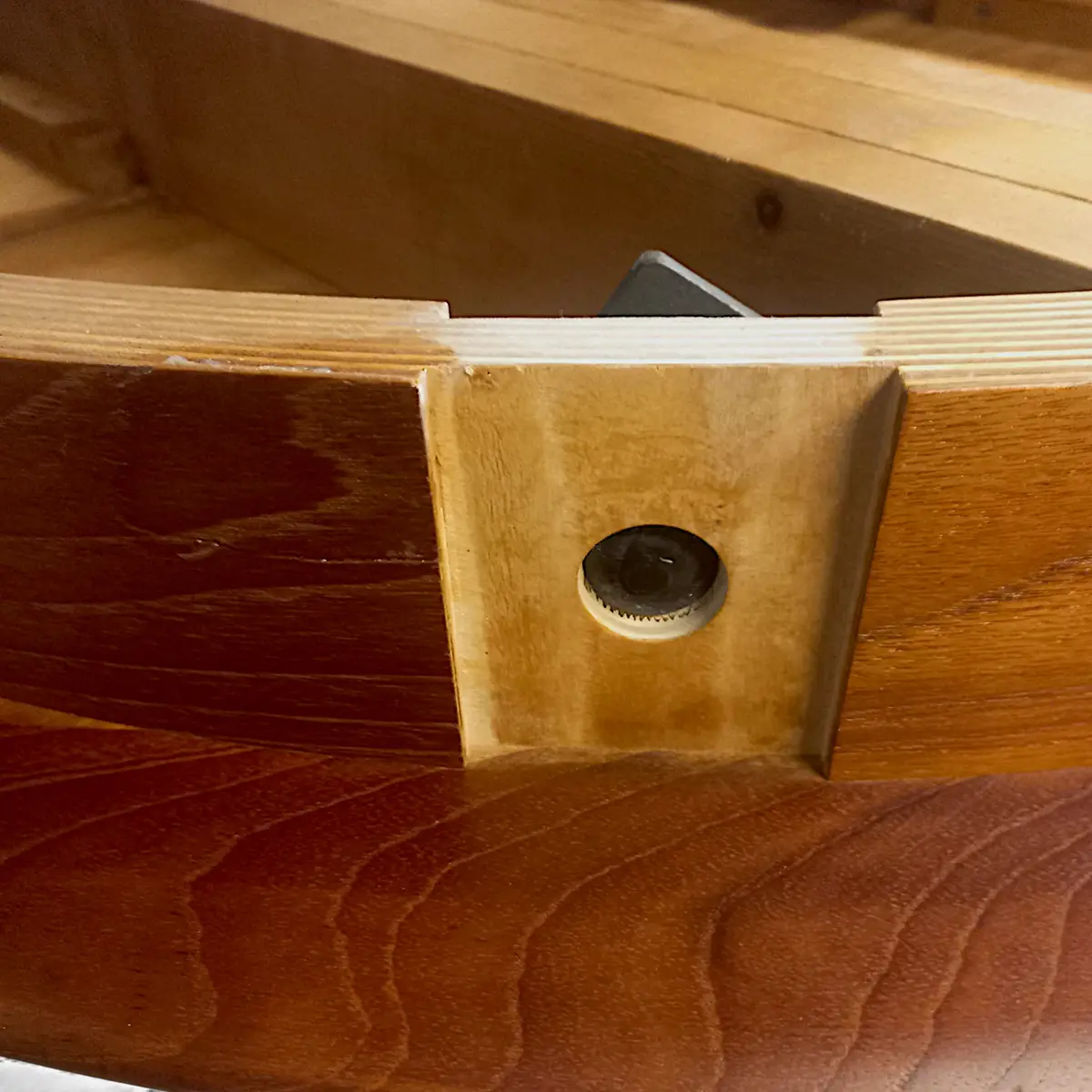 Rundt udtræksbord i teak, dansk mid-century design - Billede 13