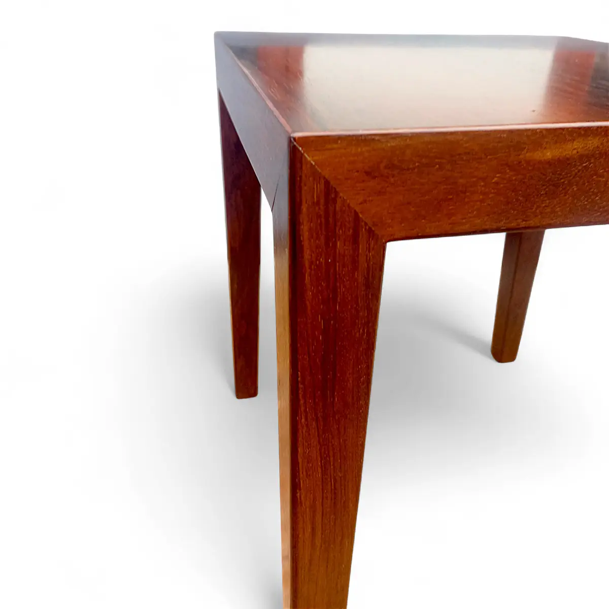 Severin Hansen Jr. for Haslev Møbelfabrik – kvadratiske sofaborde/sideborde i palisander - Billede 4