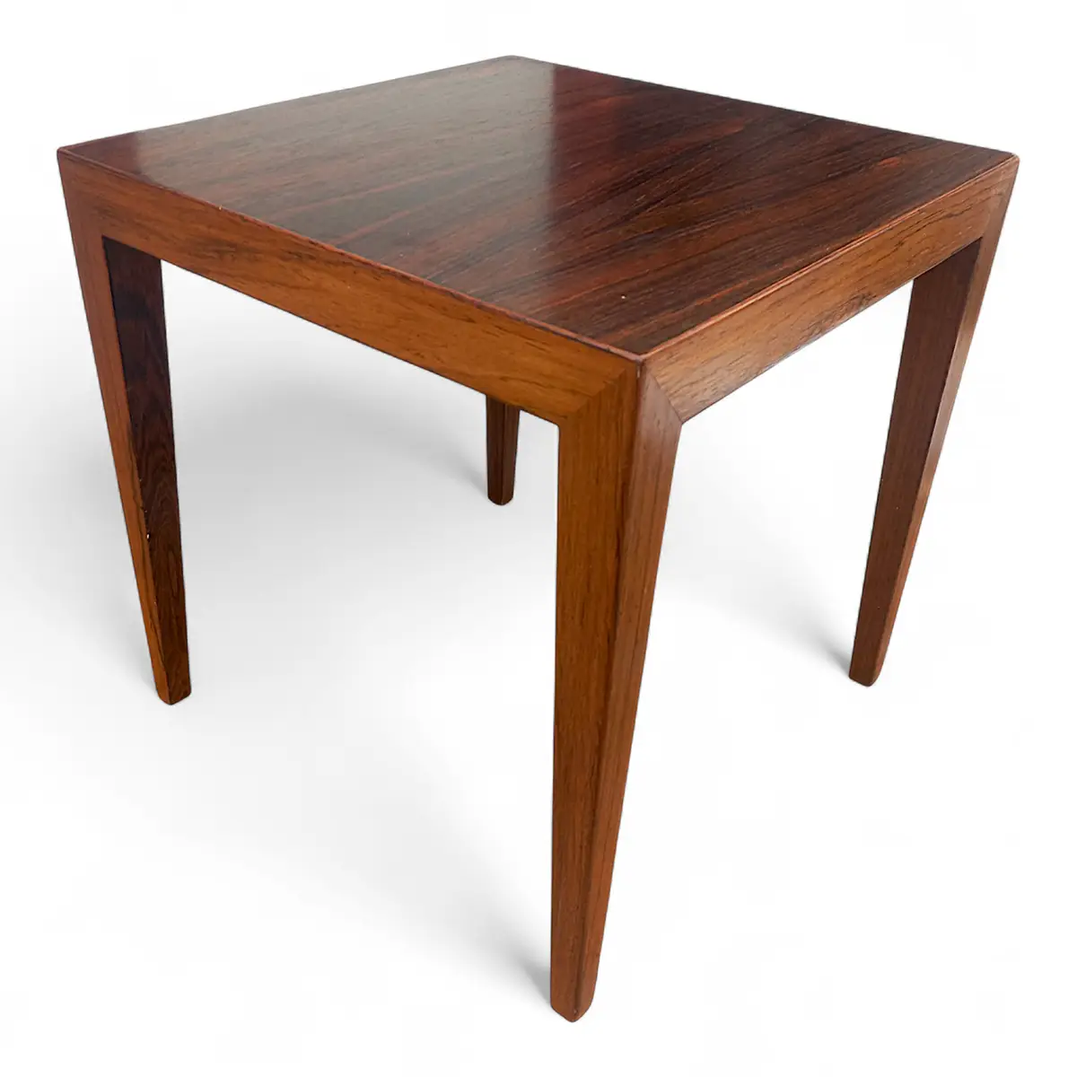 Severin Hansen Jr. for Haslev Møbelfabrik – kvadratiske sofaborde/sideborde i palisander - Billede 6