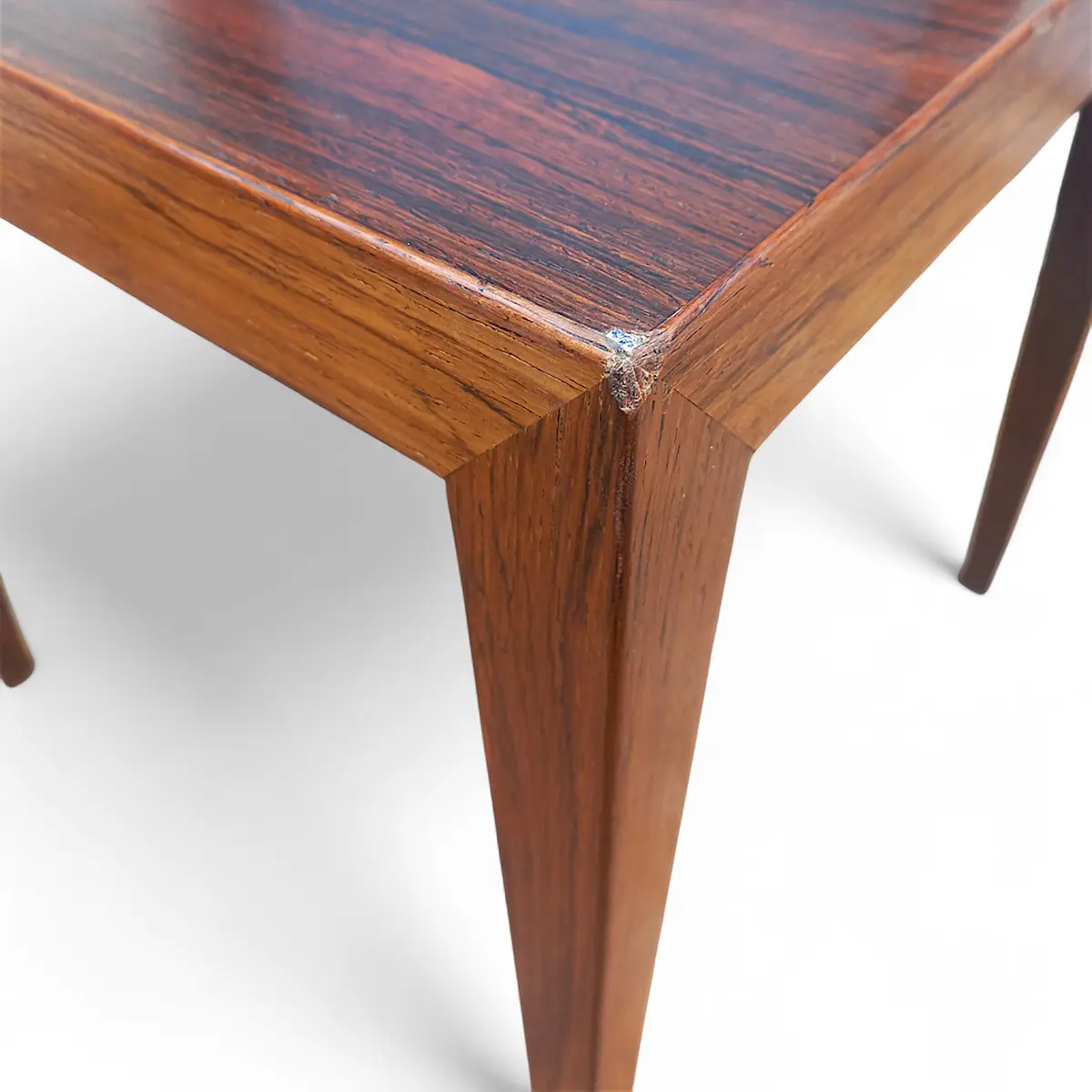 Severin Hansen Jr. for Haslev Møbelfabrik – kvadratiske sofaborde/sideborde i palisander - Billede 8