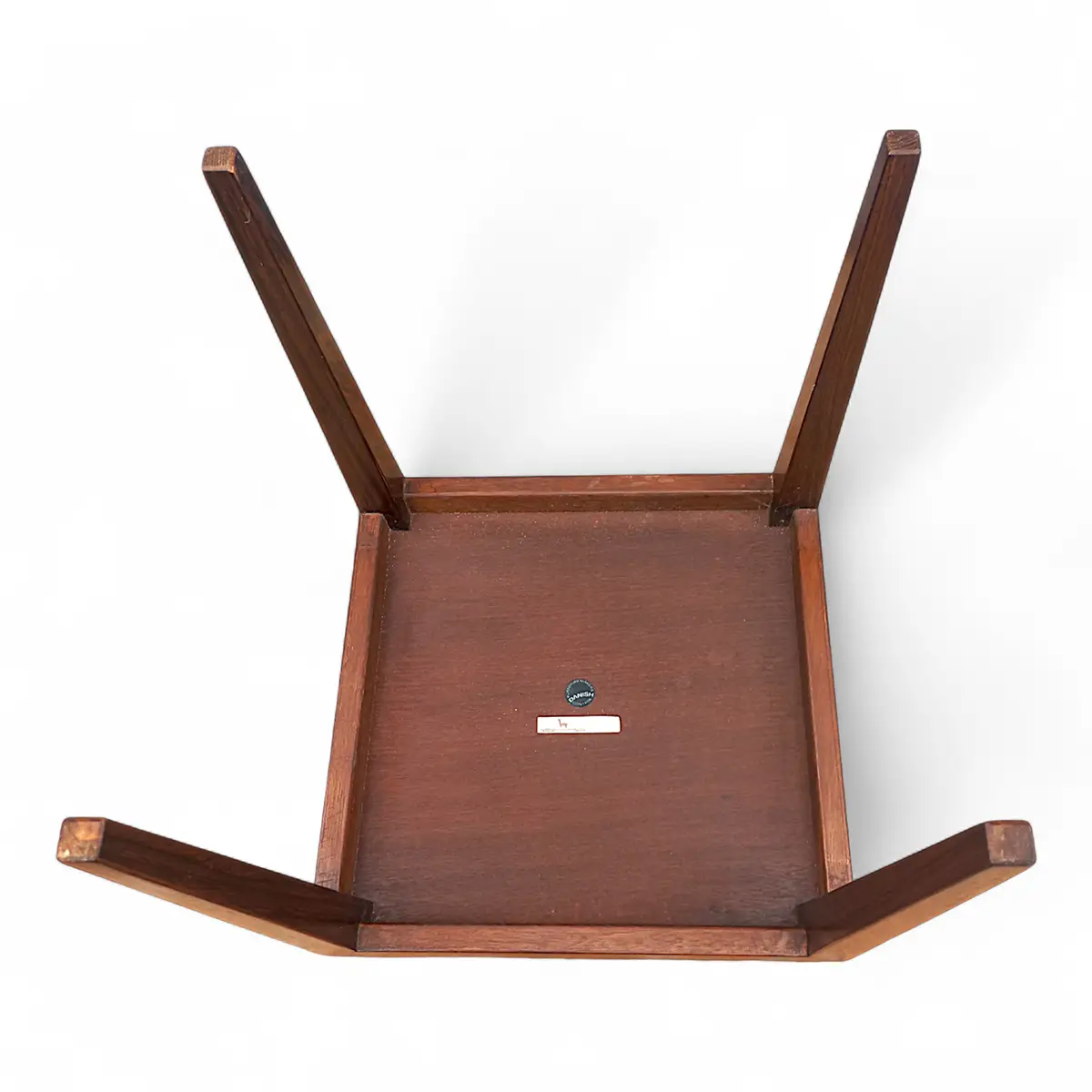 Severin Hansen Jr. for Haslev Møbelfabrik – kvadratiske sofaborde/sideborde i palisander - Billede 9