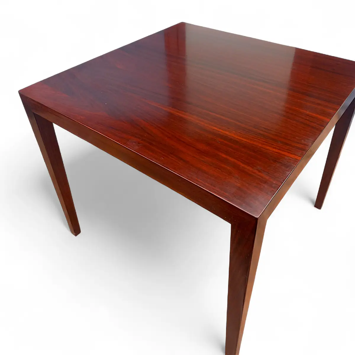 Severin Hansen Jr. for Haslev Møbelfabrik – kvadratiske sofaborde/sideborde i palisander - Billede 11