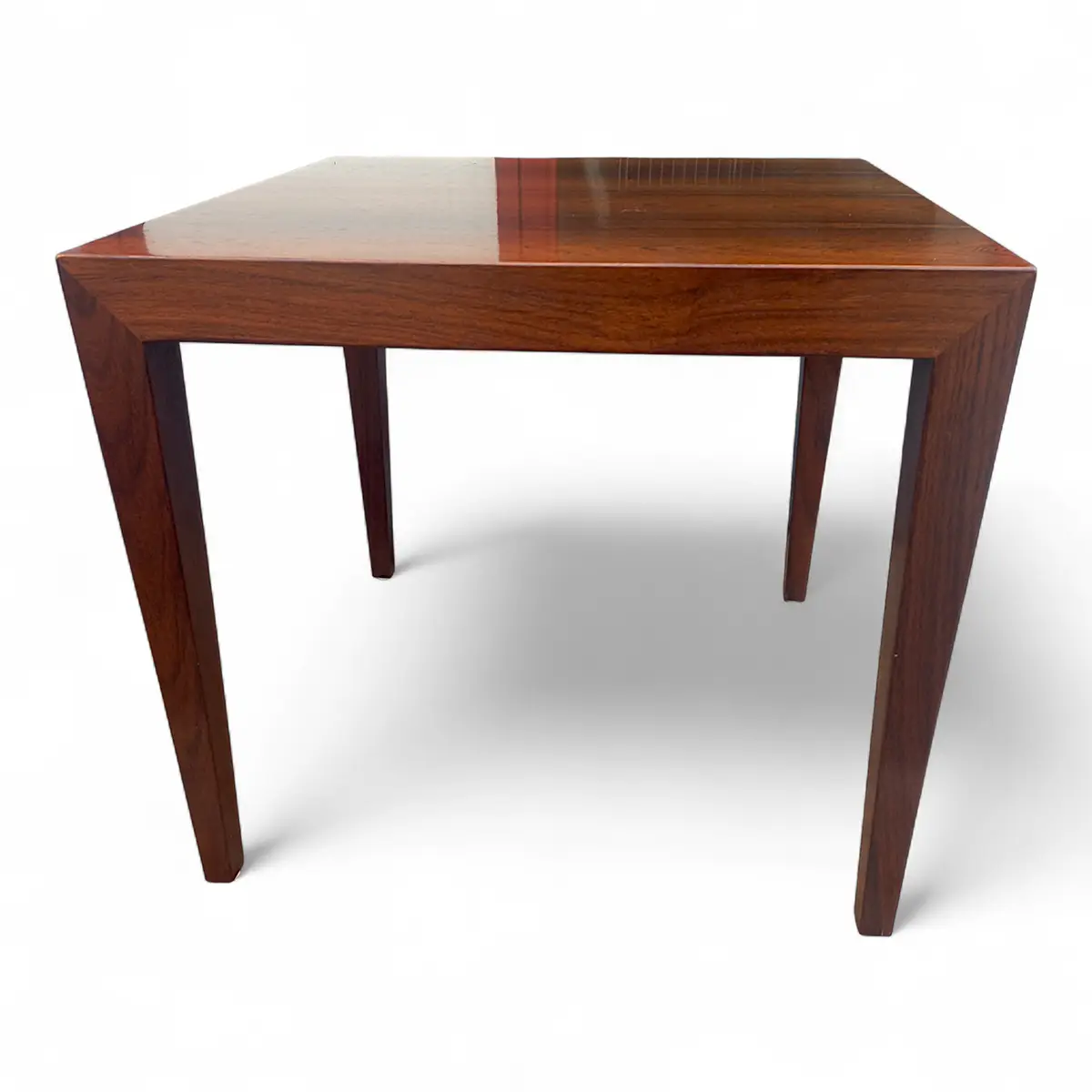 Severin Hansen Jr. for Haslev Møbelfabrik – kvadratiske sofaborde/sideborde i palisander - Billede 15