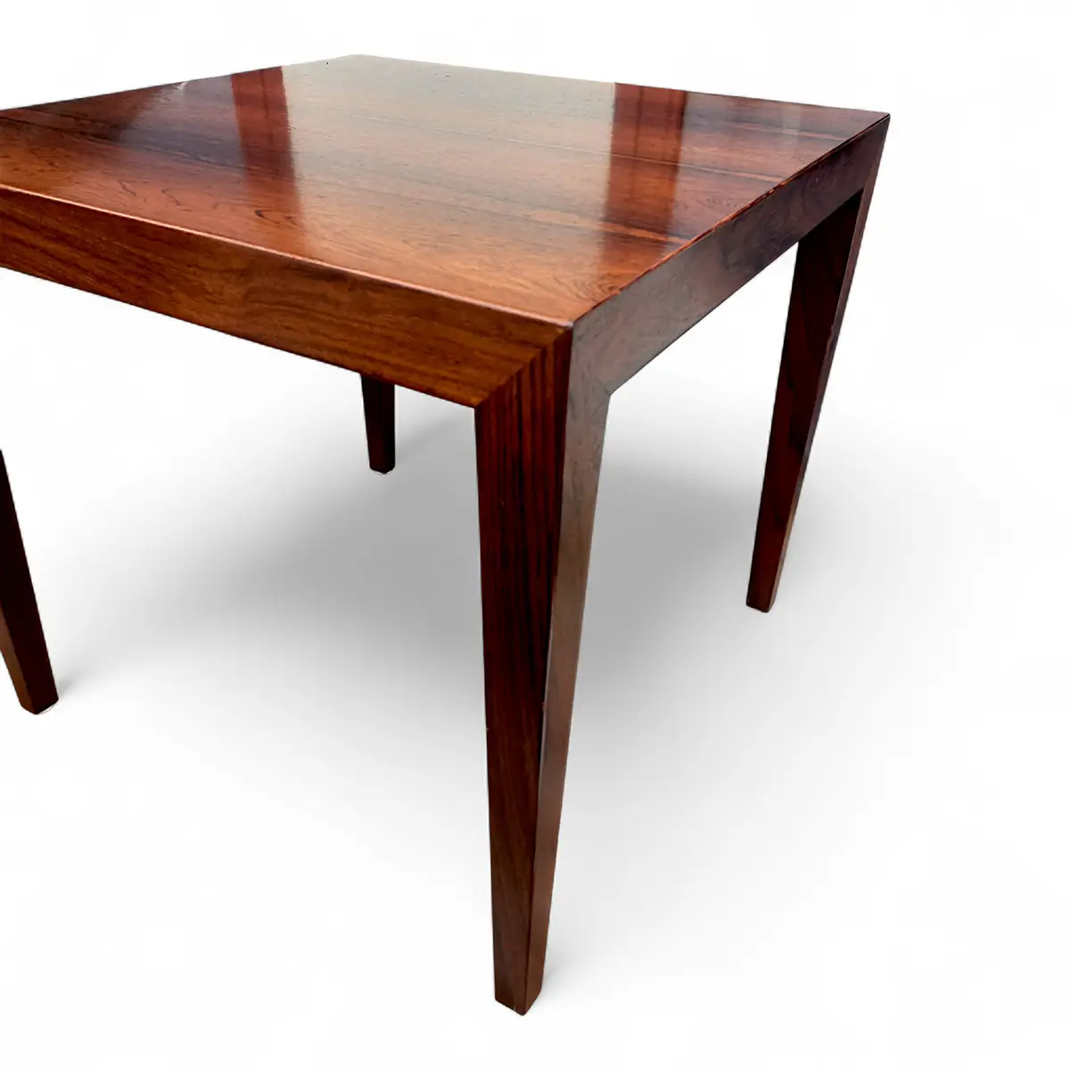 Severin Hansen Jr. for Haslev Møbelfabrik – kvadratiske sofaborde/sideborde i palisander - Billede 16