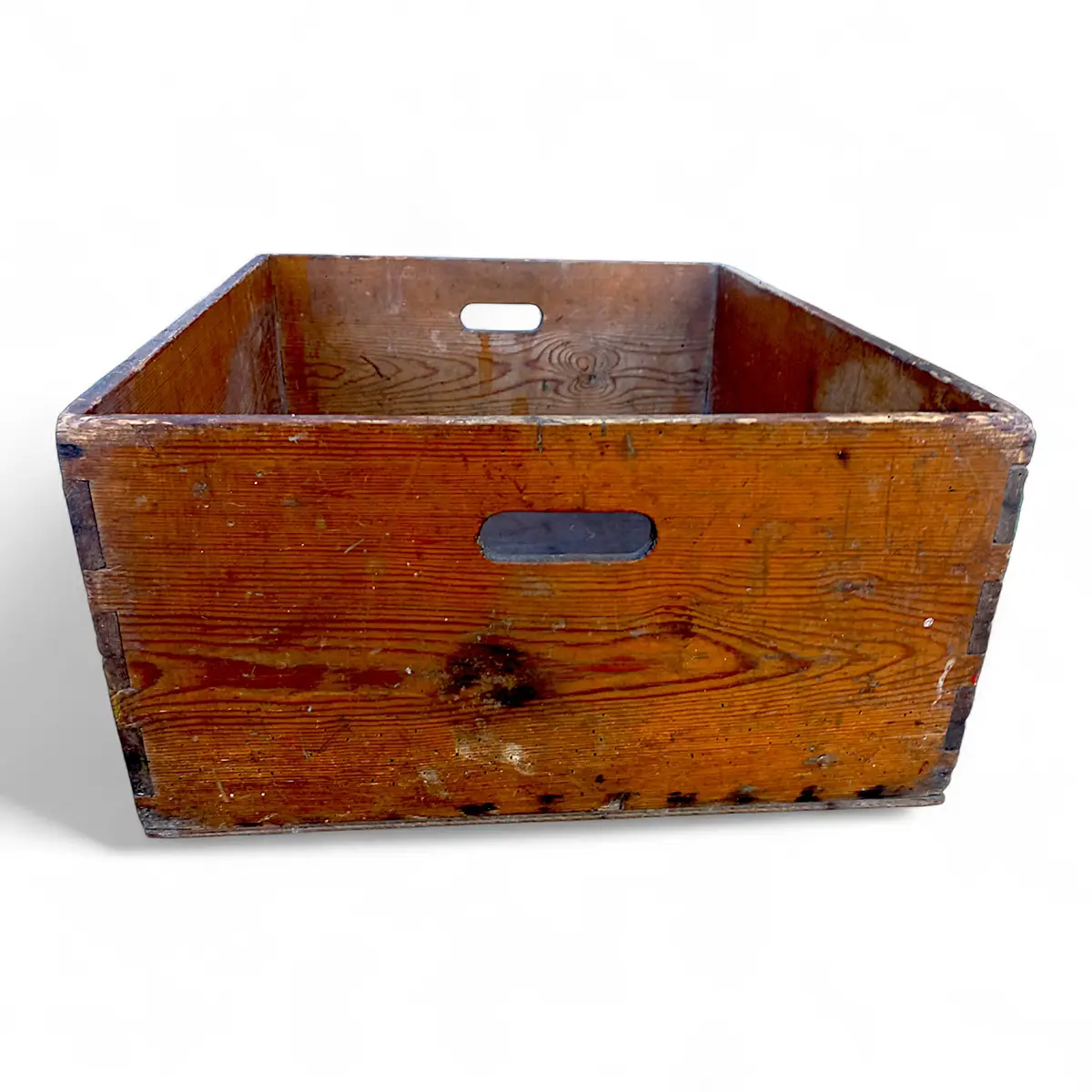 Vintage trækasse med fantastisk patina – ca. 1950–60’erne - Billede 3